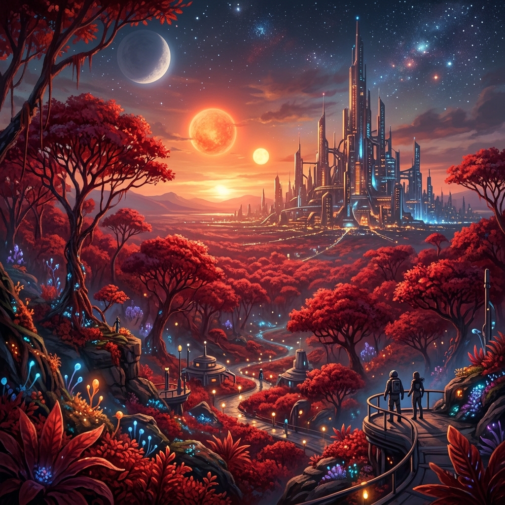 Kepler-186f alien landscape